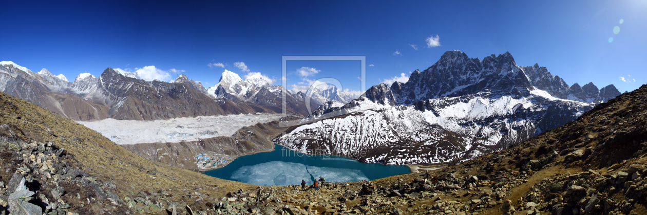 Bild-Nr.: 11901243 Gokyo Panorama  erstellt von Gerhard Albicker