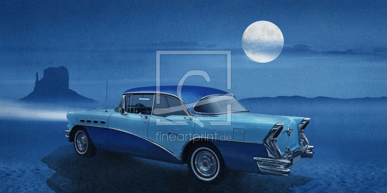 Bild-Nr.: 11901760 Blue night on Route 66 erstellt von Mausopardia