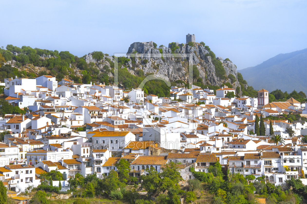 Bild-Nr.: 11901771 Weißes Dorf mit Bergkulisse in Andalusien erstellt von KundenNr-160338
