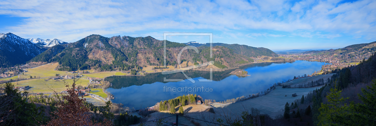 Bild-Nr.: 11901918 Hohenwaldeck Panorama II mit Blick zum Schliersee erstellt von SusaZoom