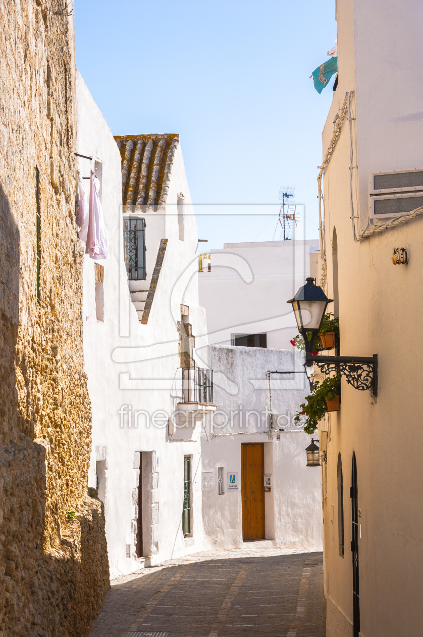 Bild-Nr.: 11901930 Altstadtgasse in Vejer - Weiße Dörfer Andalusien erstellt von KundenNr-160338