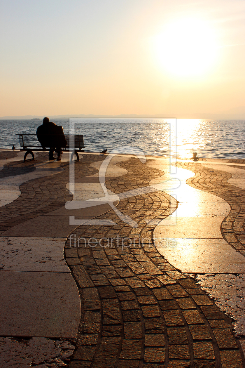 Bild-Nr.: 11902536 Sonnenuntergang am Gardasee erstellt von yammay