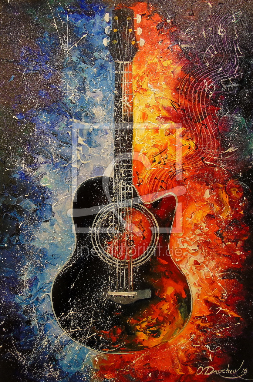 Bild-Nr.: 11902955 Guitar erstellt von olha darchuk