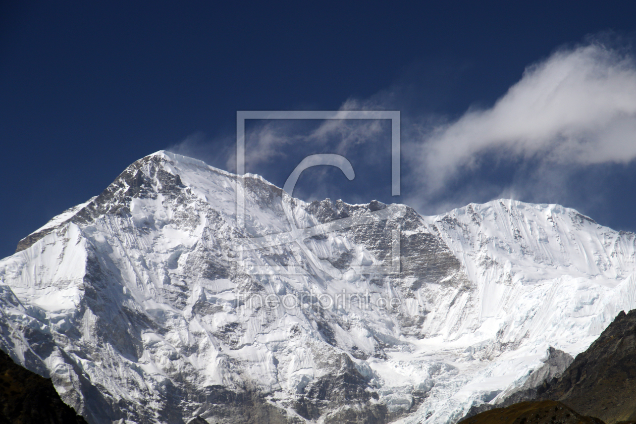 Bild-Nr.: 11903633 Cho Oyu Gipfel erstellt von Gerhard Albicker