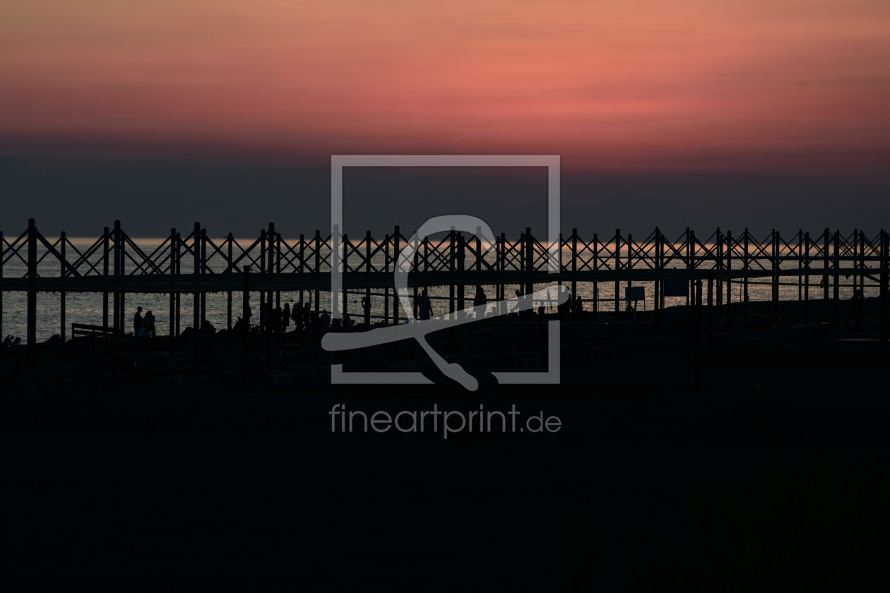 Bild-Nr.: 11903652 Strand Sonnenuntergang - Türkei Antalya erstellt von uwejaeger