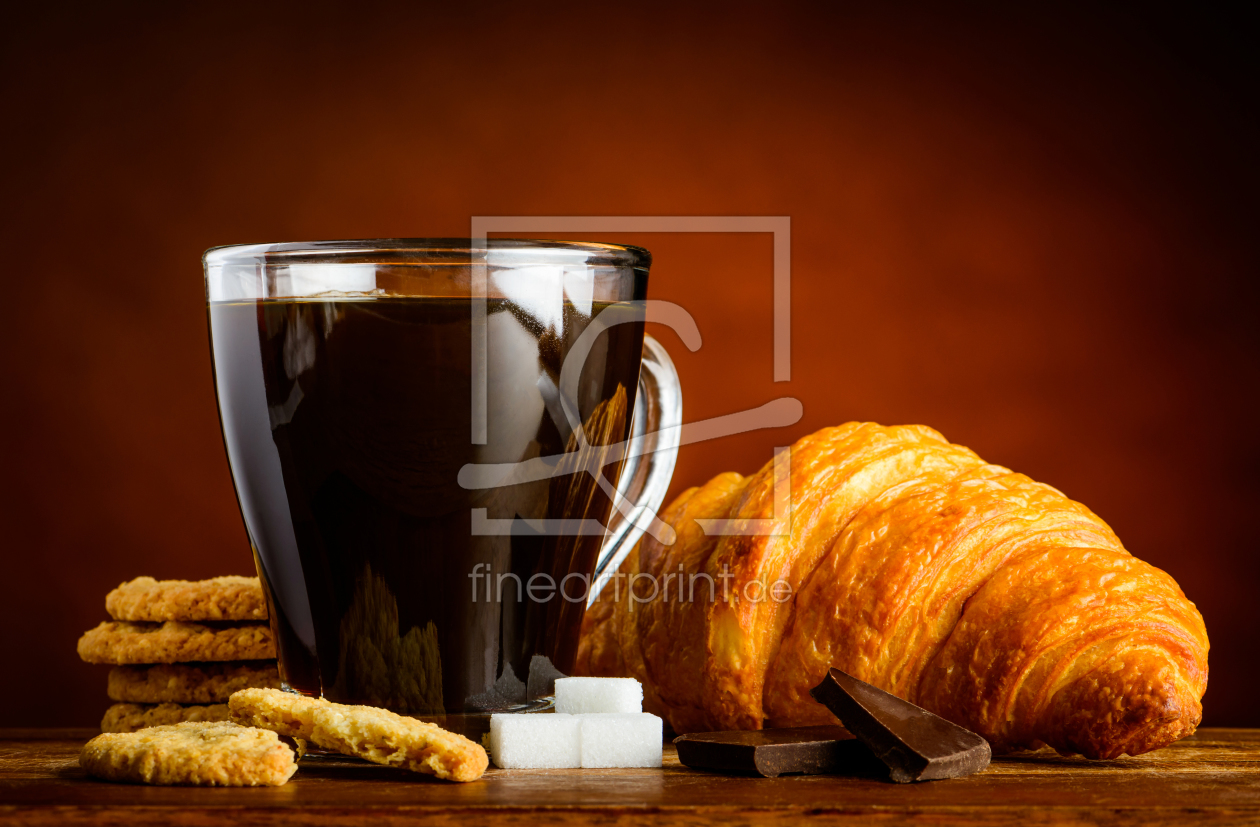Bild-Nr.: 11903771 Kaffee und Croissant erstellt von xfotostudio