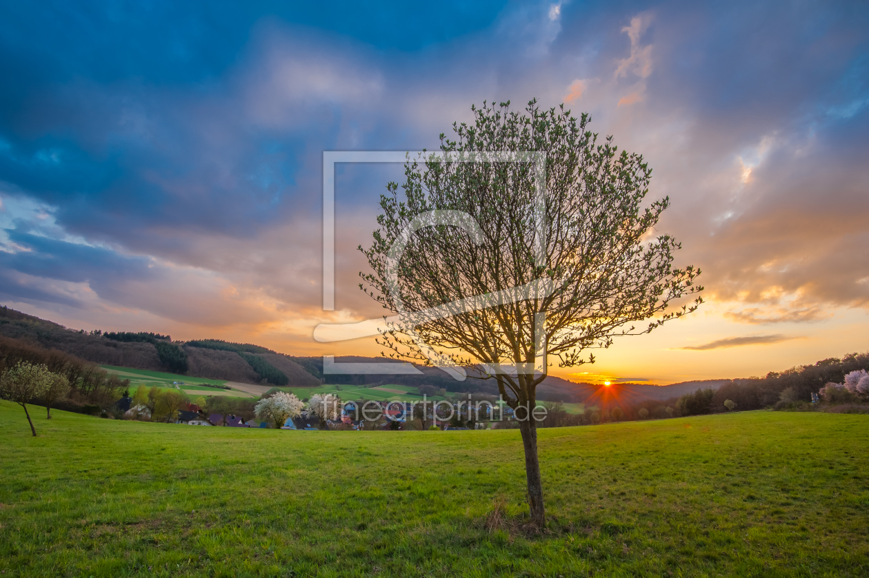 Bild-Nr.: 11903931 Sonnenuntergang über Rodenhausen erstellt von Fototommi