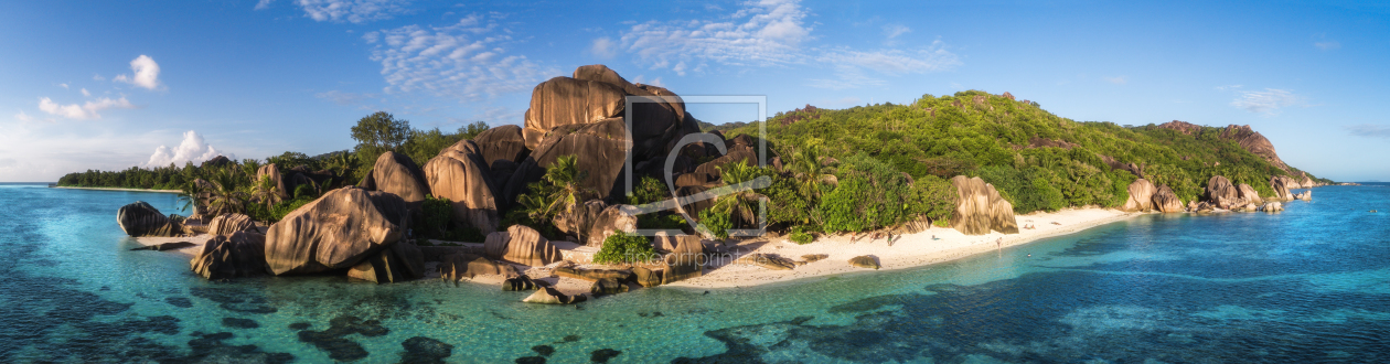 Bild-Nr.: 11905614 Seychellen - Anse Source d\'Argent Panorama erstellt von Jean Claude Castor