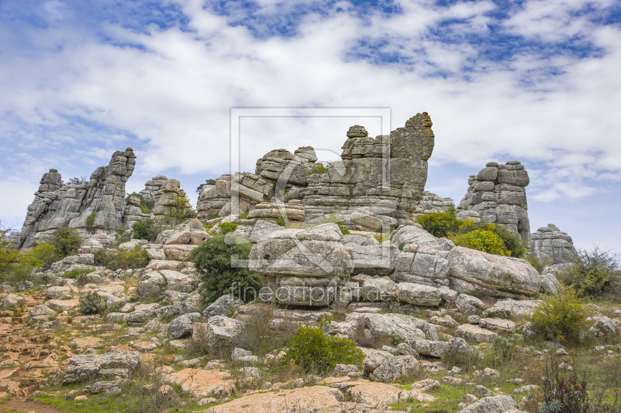 Bild-Nr.: 11906541 Felsformationen in spanischer Gebirgslandschaft erstellt von KundenNr-160338