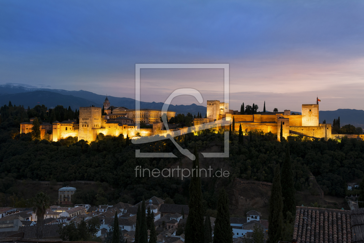 Bild-Nr.: 11907209 Beleuchtete Alhambra erstellt von KundenNr-160338