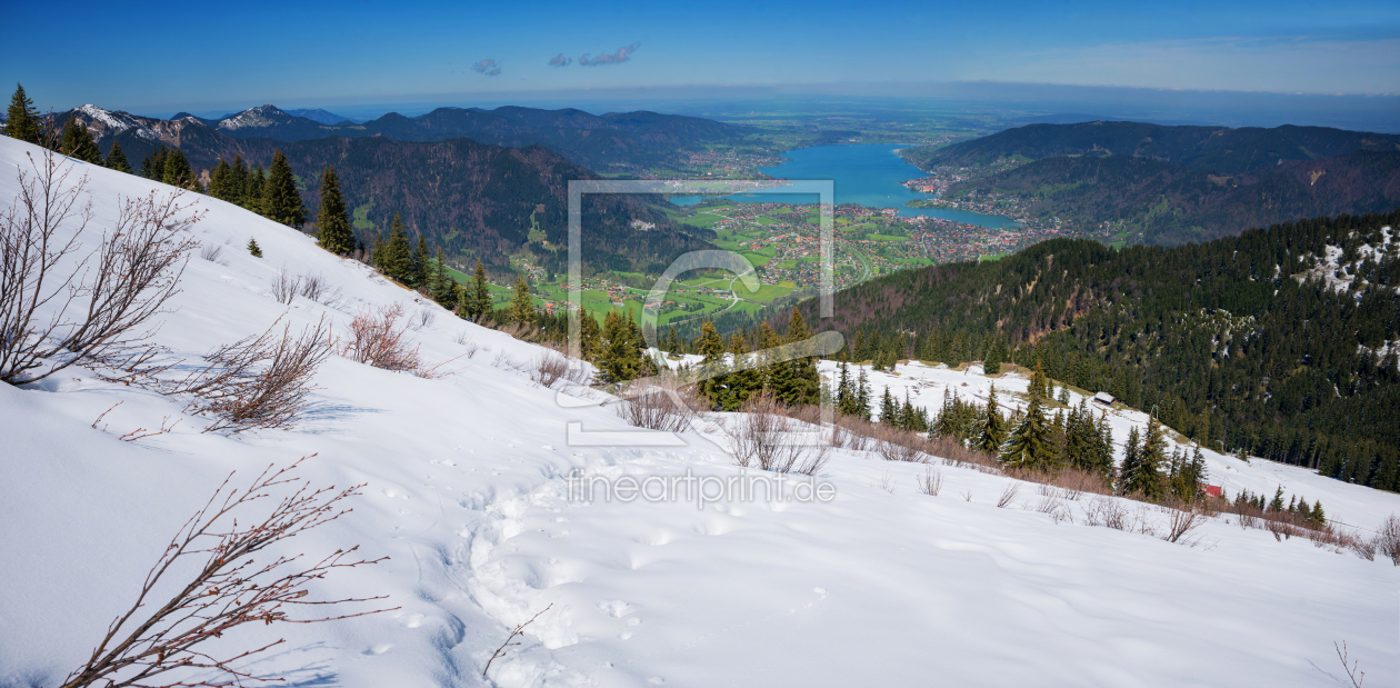 Bild-Nr.: 11908184 Aufstieg zum Setzberg mit Tegernsee Blick erstellt von SusaZoom