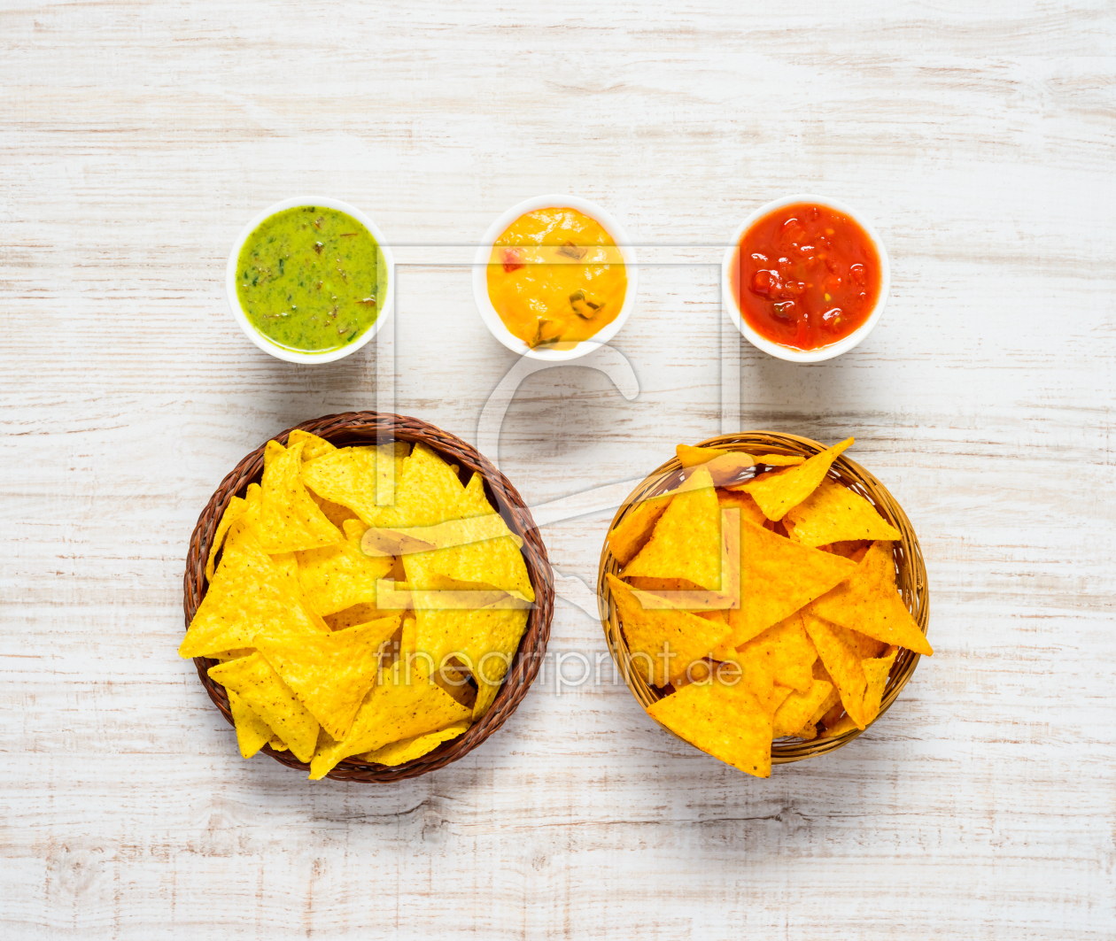 Bild-Nr.: 11908256 Tortilla Chips mit Saucen Bild-Nr.: 11908256 Tortilla Chips mit Saucen erstellt von xfotostudio