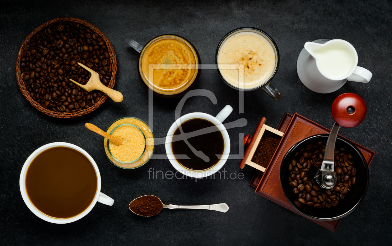 Bild-Nr.: 11908259 Kaffee und Cappuccino erstellt von xfotostudio