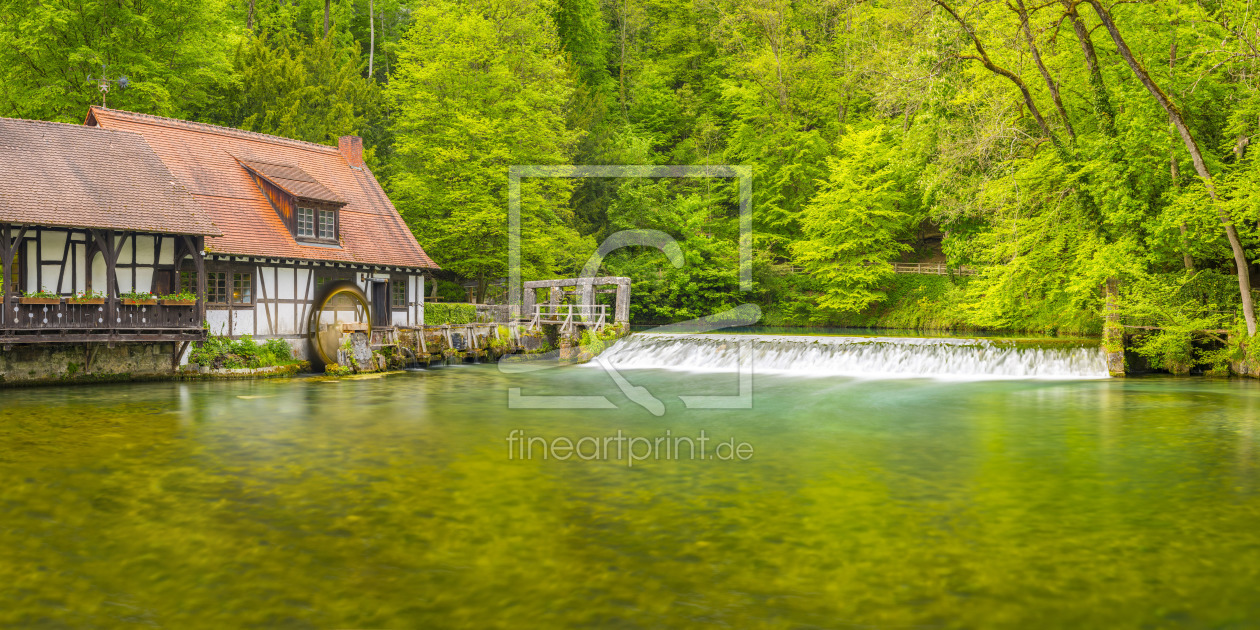 Bild-Nr.: 11908653 Blautopf erstellt von Walter G. Allgöwer