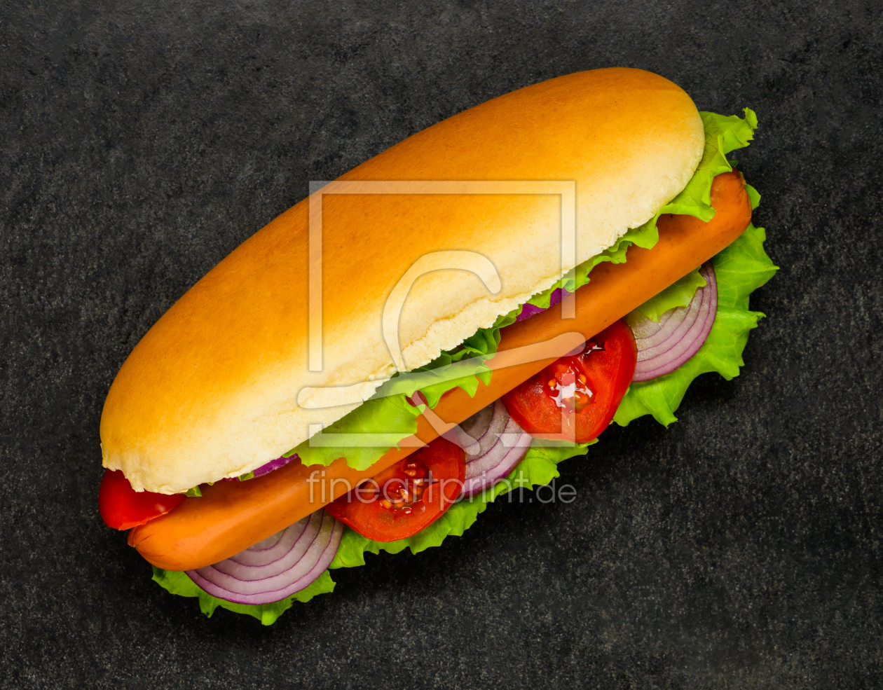 Bild-Nr.: 11909648 Hot Dog mit Gemüse erstellt von xfotostudio