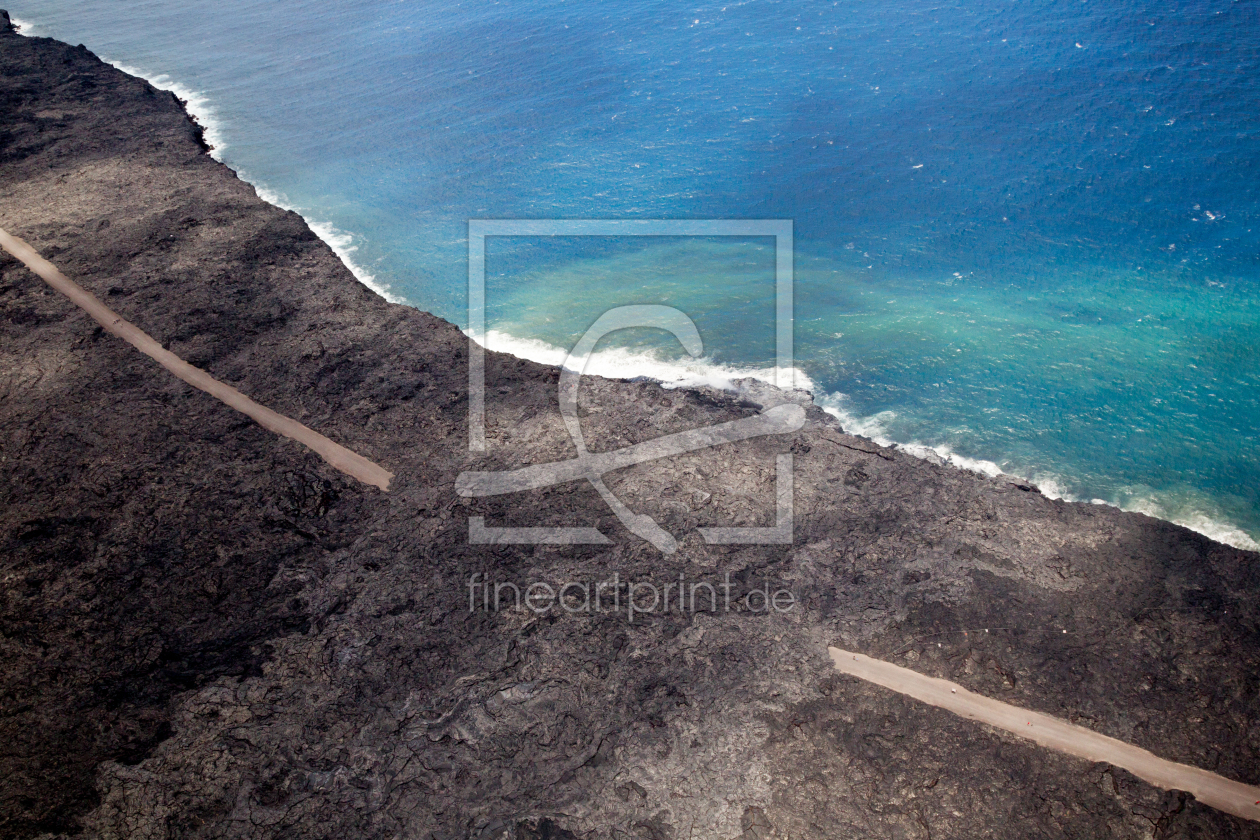 Bild-Nr.: 11909978 Lava fließt ins Meer erstellt von DirkR