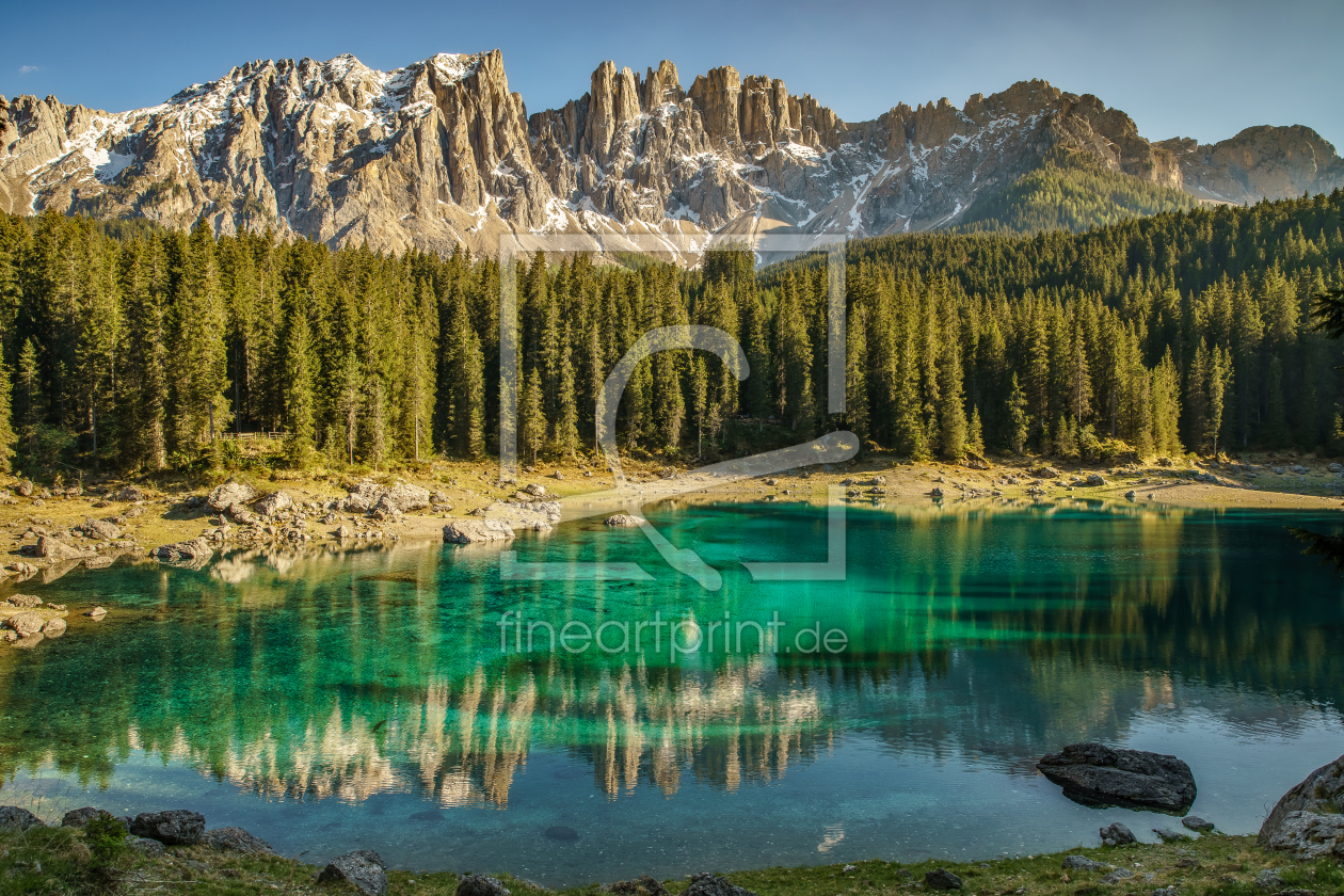 Bild-Nr.: 11912205 Karersee Südtirol erstellt von Achim Thomae