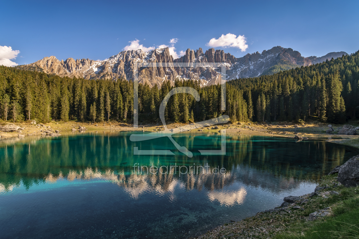 Bild-Nr.: 11912215 Karersee Südtirol erstellt von Achim Thomae