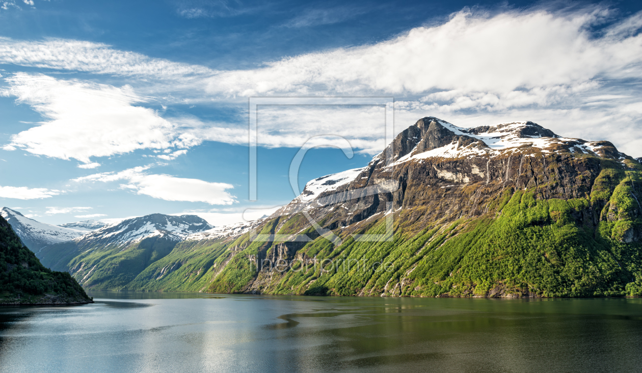 Bild-Nr.: 11913671 Bergwelt am Geirangerfjord erstellt von Nordbilder
