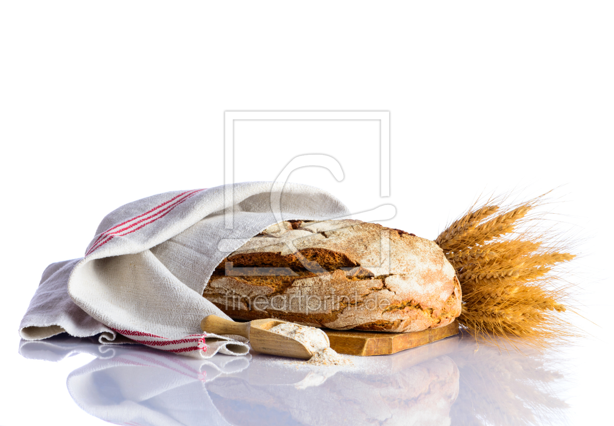 Bild-Nr.: 11913744 Brot auf Weißem Hintergrund erstellt von xfotostudio