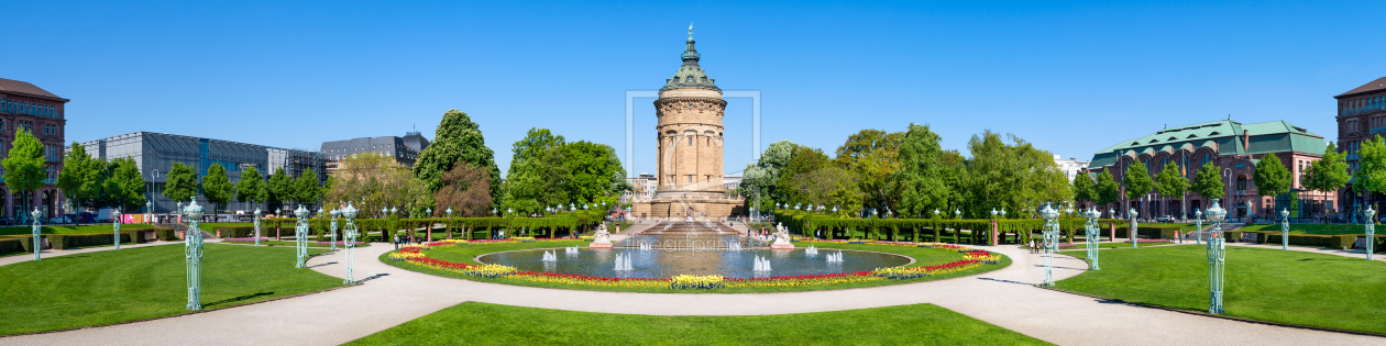 Bild-Nr.: 11915438 Mannheim Wasserturm Panorama erstellt von eyetronic
