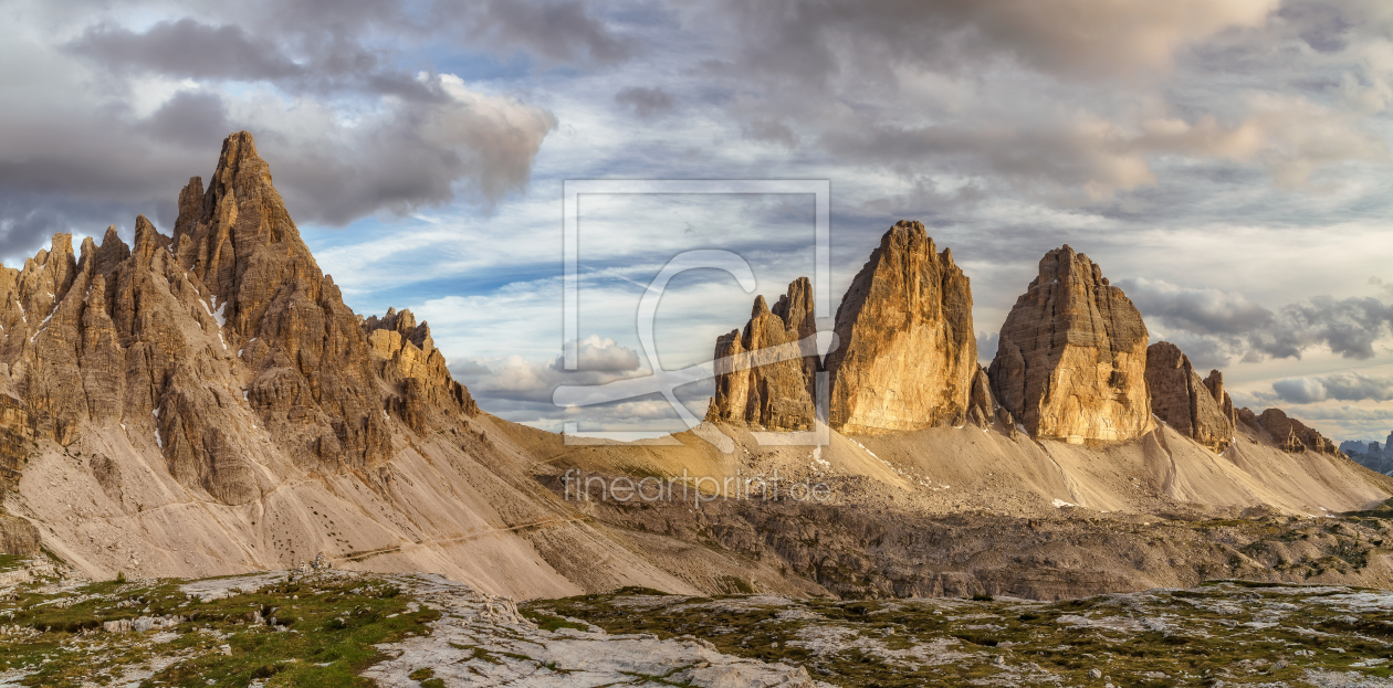 Bild-Nr.: 11916974 Sonnenuntergang Drei Zinnen Südtirol erstellt von Achim Thomae