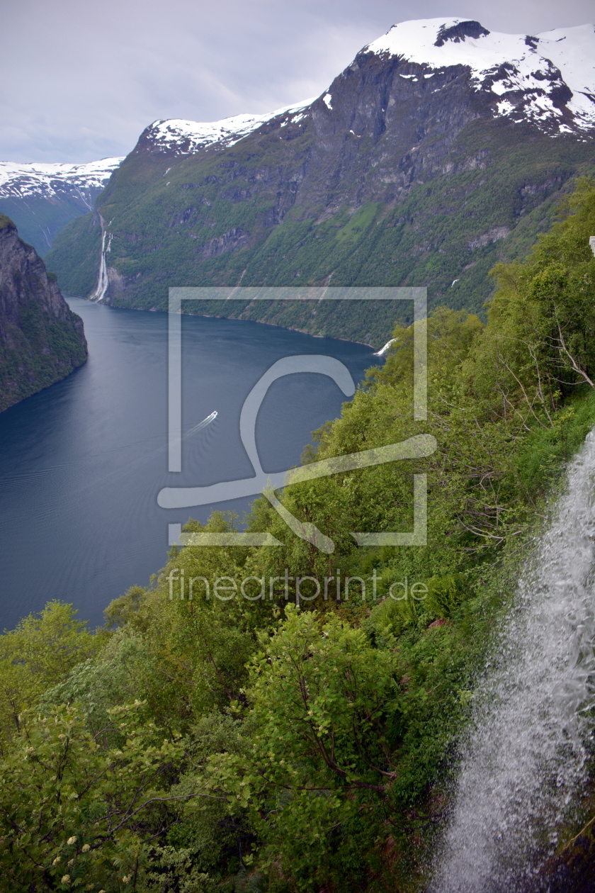 Bild-Nr.: 11917051 Blick in den Geiranger Fjord erstellt von GUGIGEI