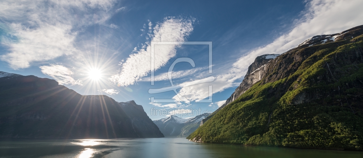 Bild-Nr.: 11917321 Fjord Panorama erstellt von Nordbilder