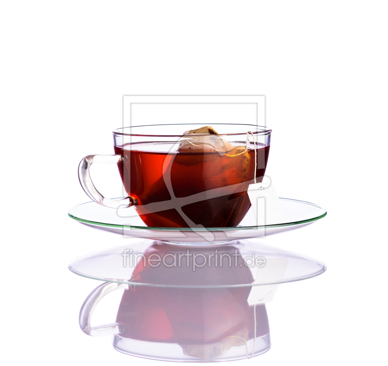 Bild-Nr.: 11917893 Tee mit Teebeutel auf Weißem Hintergrund erstellt von xfotostudio