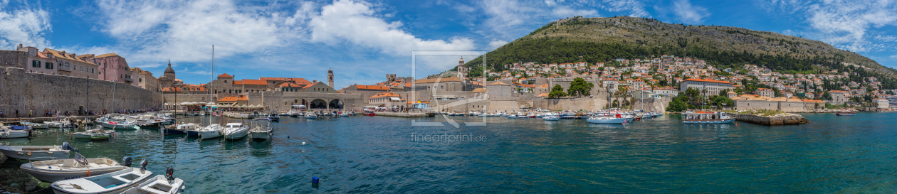 Bild-Nr.: 11918154 alter Hafen von Dubrovnik - Panorama erstellt von mariohagen