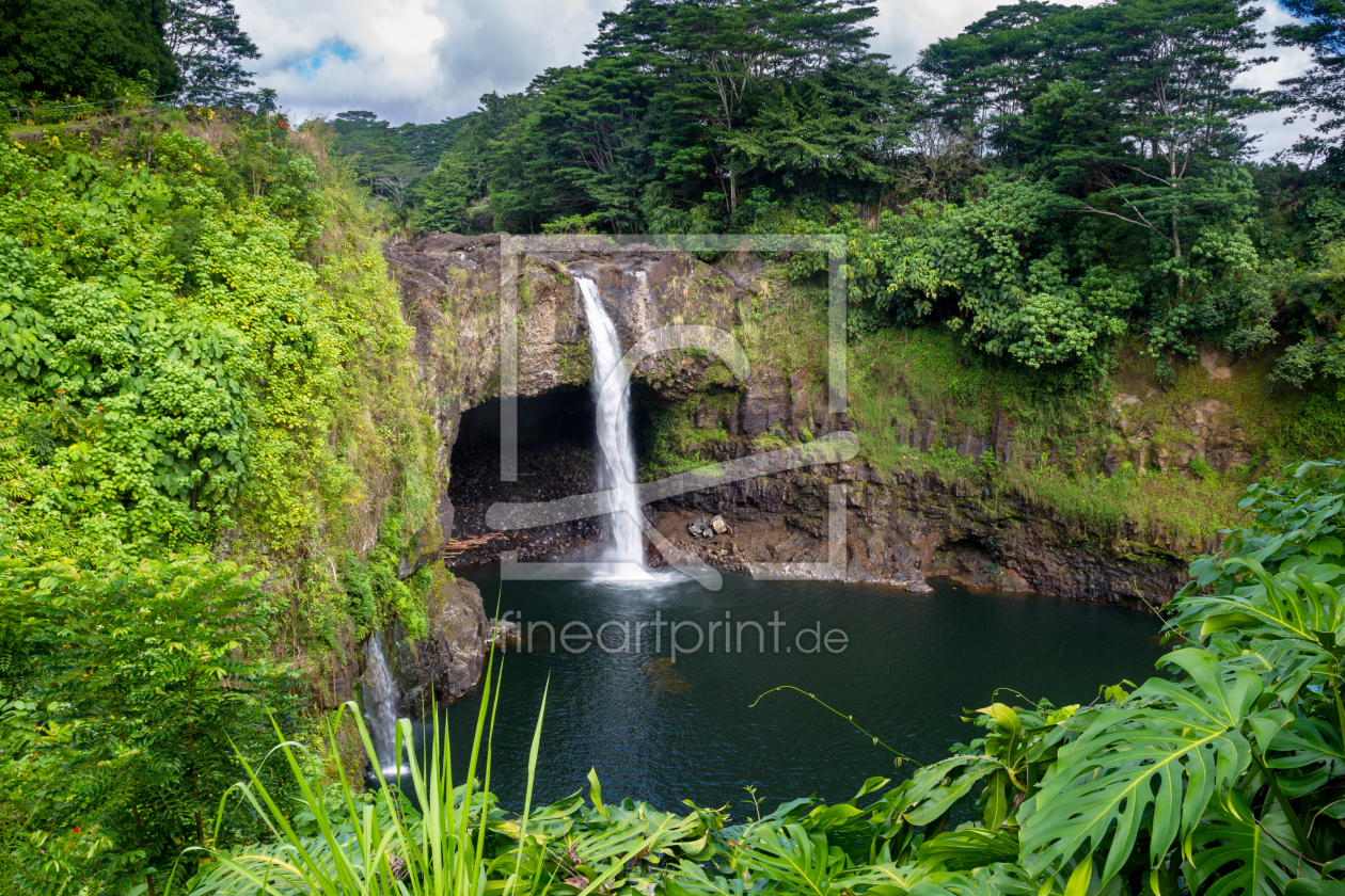 Bild-Nr.: 11920595 Rainbow Falls auf Hawaii erstellt von DirkR