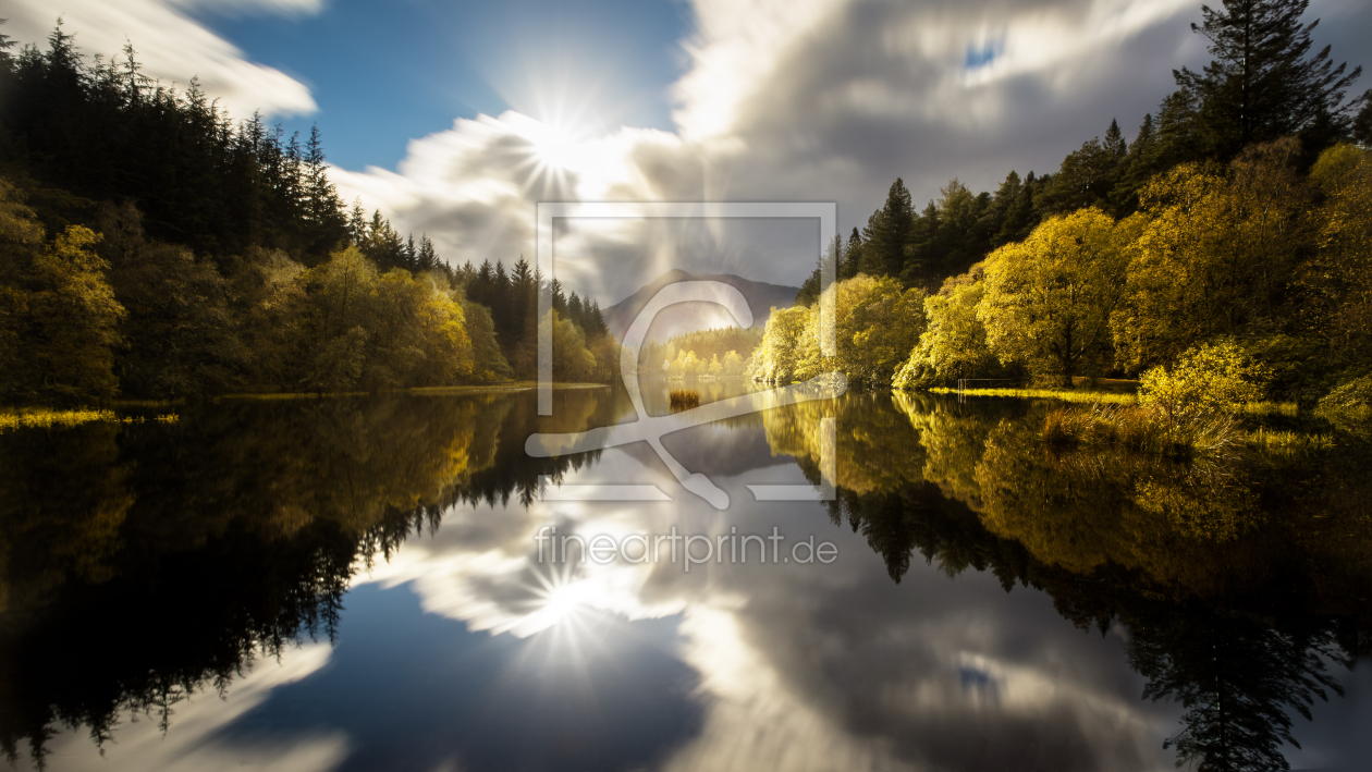 Bild-Nr.: 11920694 Schottische Seelandschaft mit Spiegelung Bild-Nr.: 11920694 Schottische Seelandschaft mit Spiegelung erstellt von KundenNr-334195