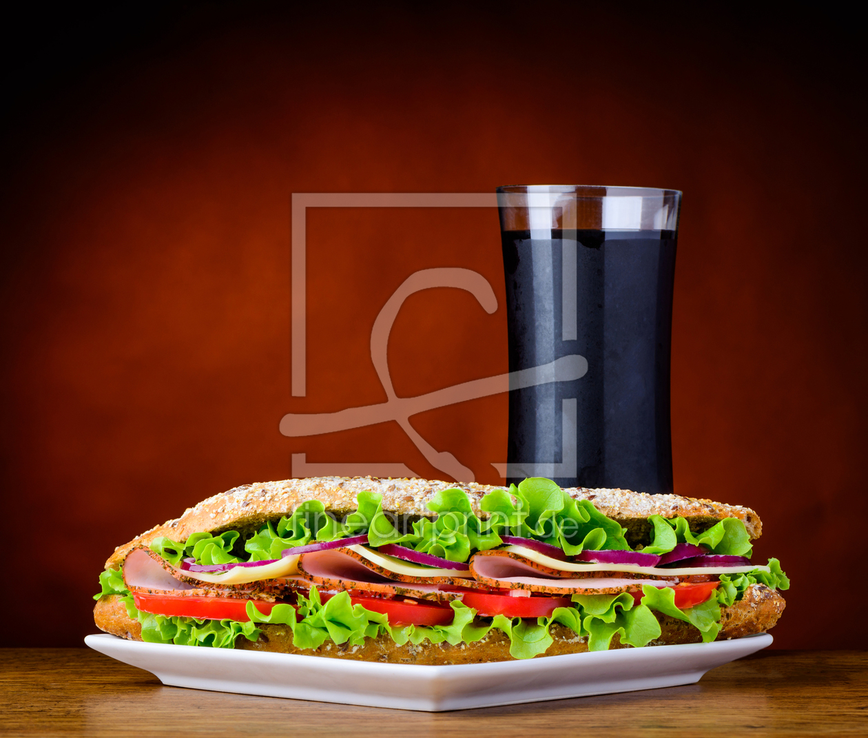 Bild-Nr.: 11920730 Stillleben Brötchen mit Cola erstellt von xfotostudio