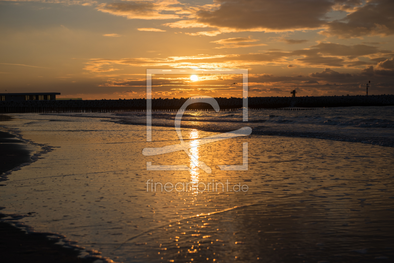 Bild-Nr.: 11921047 Die Nordsee im Sonnenuntergang erstellt von KundenNr-317456