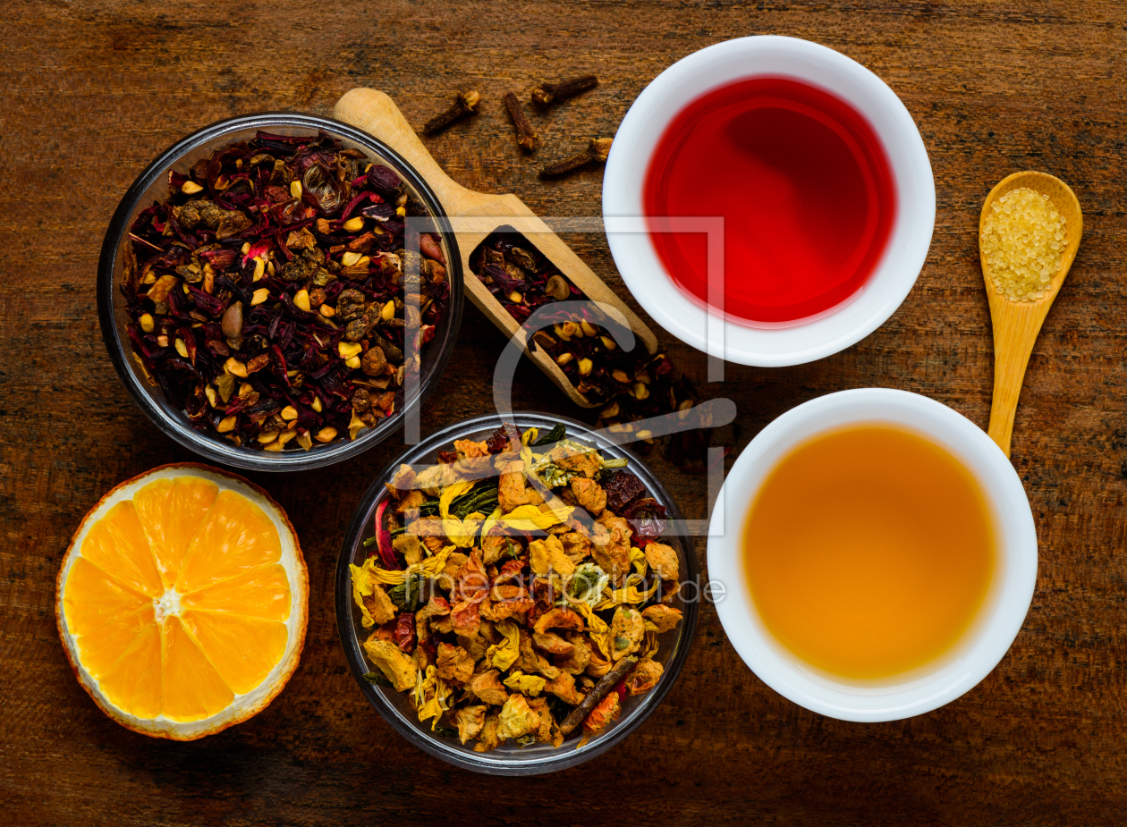 Bild-Nr.: 11921284 Tee mit Getrockneten Kräuter und Früchte erstellt von xfotostudio