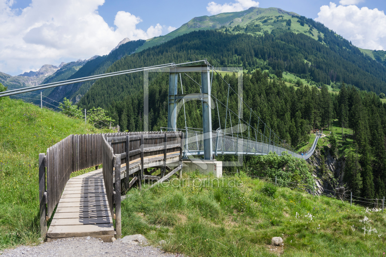 Bild-Nr.: 11921891 Holzgau Hängebrücke erstellt von IngeborgF