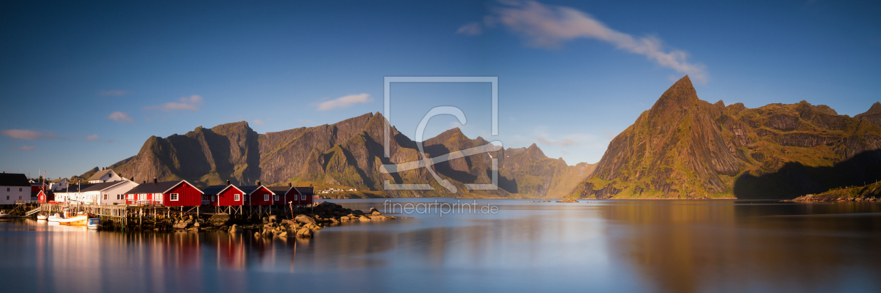 Bild-Nr.: 11924346 Panorama Fischerhütten auf Hamnoy - Lofoten erstellt von Circumnavigation