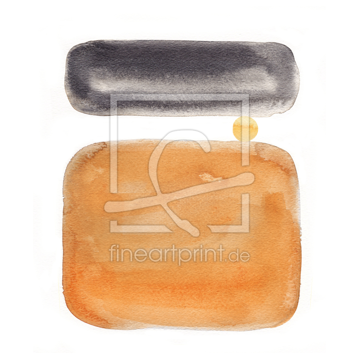 Bild-Nr.: 11924633 Retro Elements II Orange erstellt von CASA-FINE-ARTS