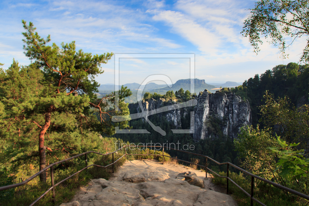 Bild-Nr.: 11926839 Abendstimmung an der Bastei erstellt von KundenNr-333242