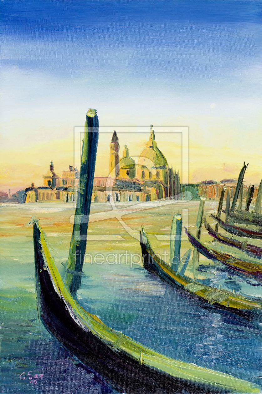 Bild-Nr.: 11926877 Santa Maria della Salute Ölgemälde Bild-Nr.: 11926877 Santa Maria della Salute Ölgemälde erstellt von Seebauers-World