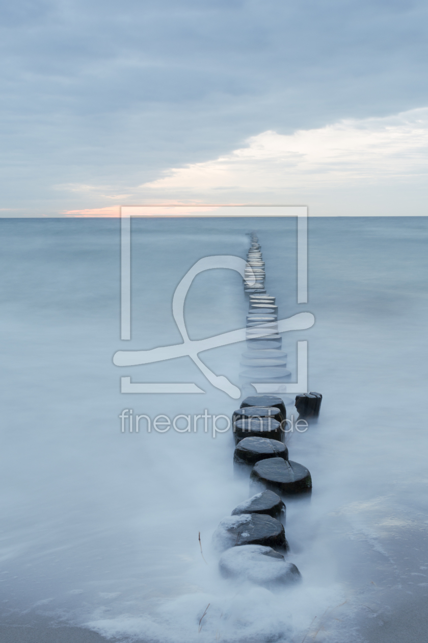 Bild-Nr.: 11928120 Buhnen-Weg - blaues Meer Küste Wasser Strand erstellt von luxpediation