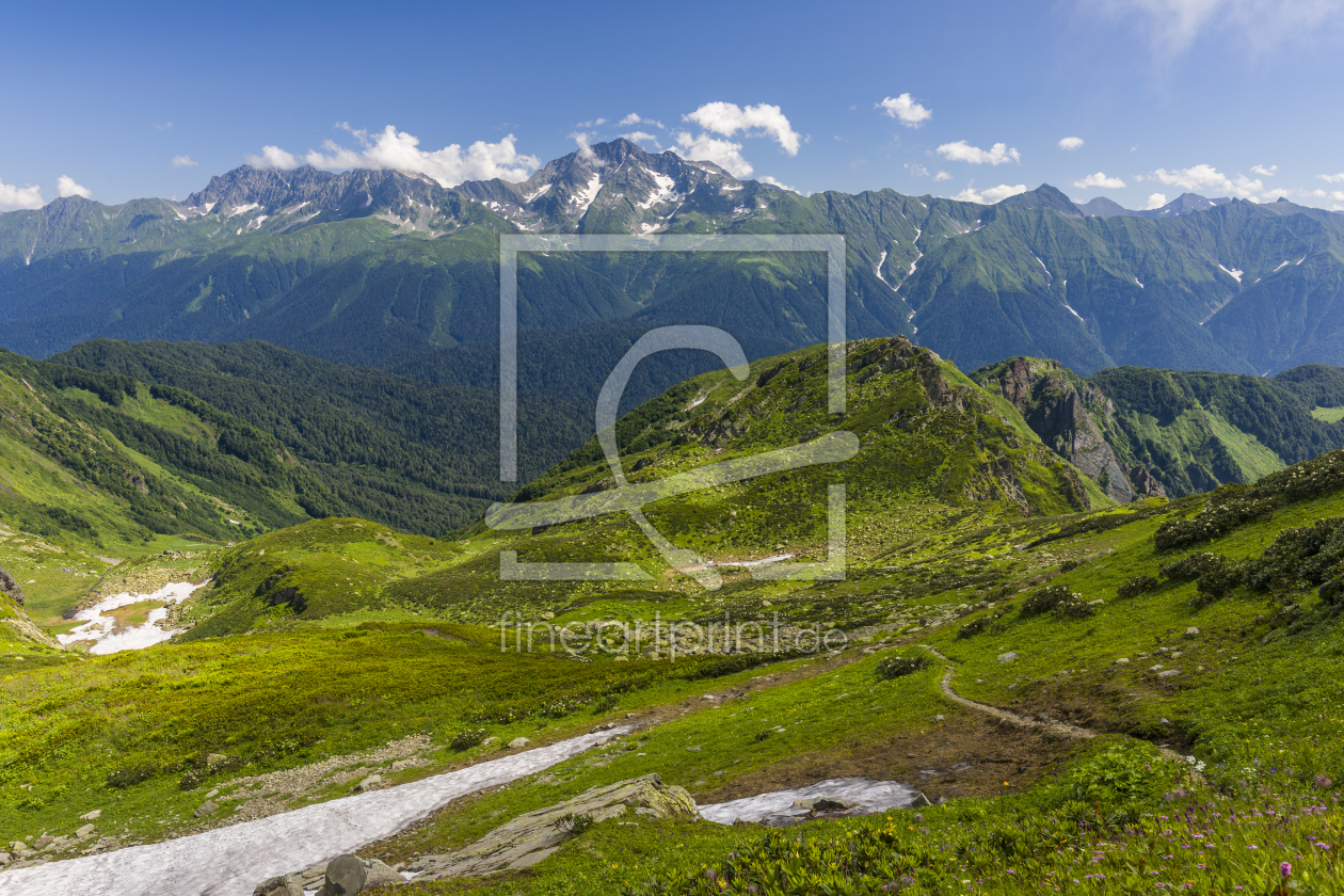 Bild-Nr.: 11928372 Blick zum Chugush im Kaukasus erstellt von Ginkgo