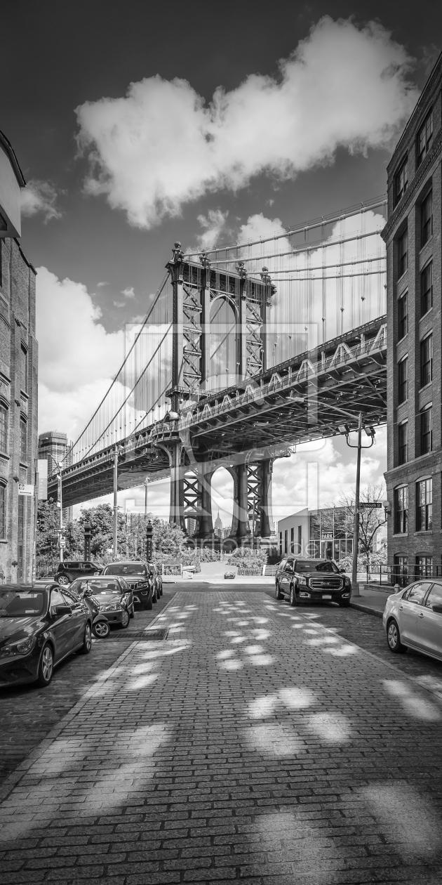 Bild-Nr.: 11929948 NEW YORK CITY Manhattan Bridge - Panorama erstellt von Melanie Viola