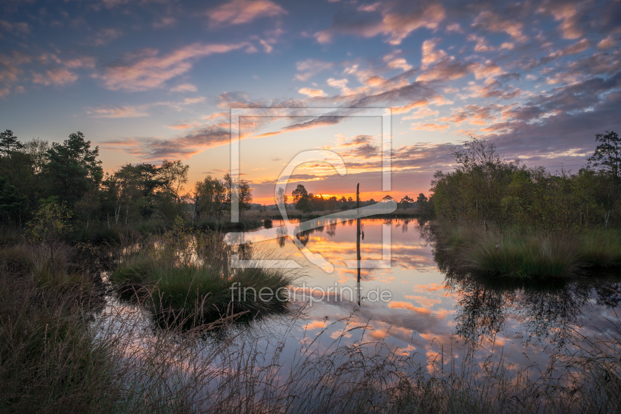 Bild-Nr.: 11930424 Sonnenaufgang im Pietzmoor erstellt von Steffen Henze