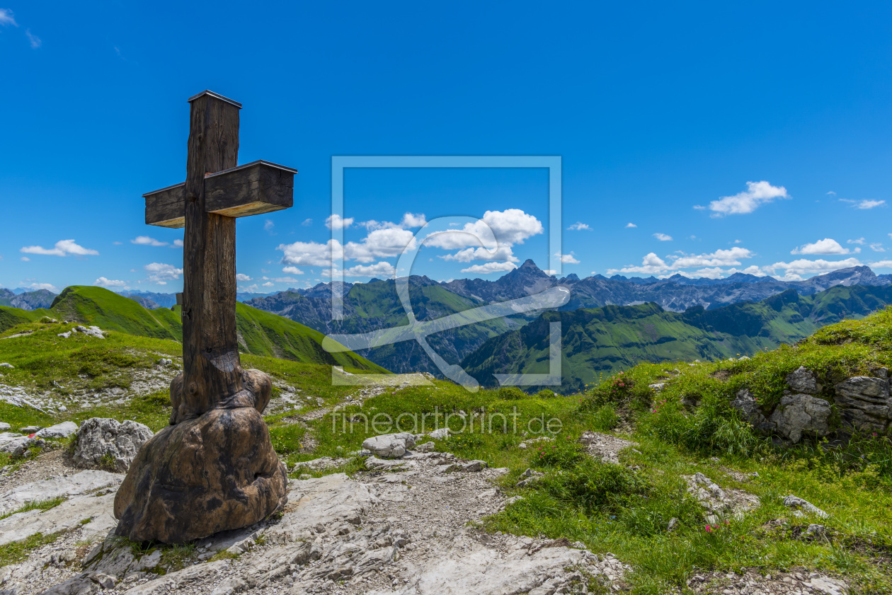 Bild-Nr.: 11930442 Bergkreuz erstellt von Walter G. Allgöwer