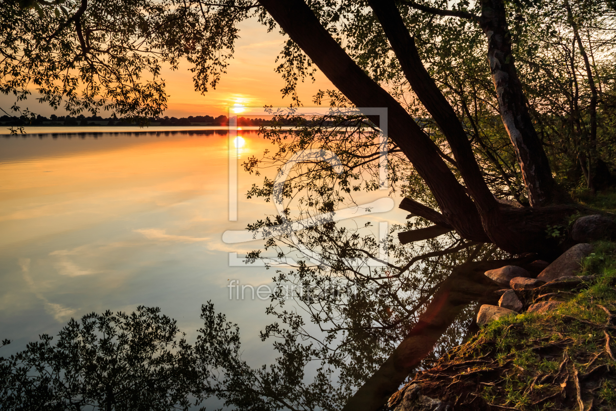Bild-Nr.: 11931325 Romantischer Sommerabend am See erstellt von Ursula Reins