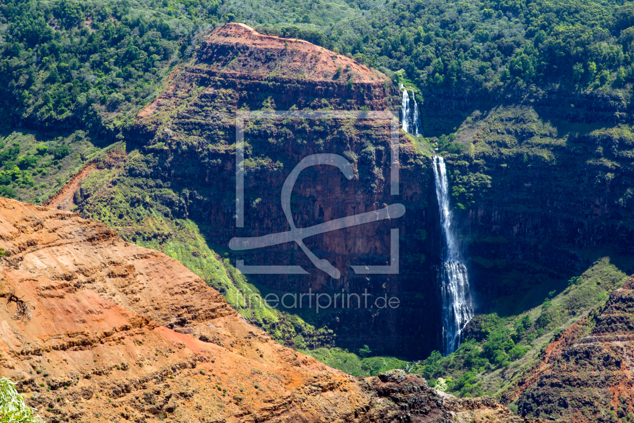 Bild-Nr.: 11931550 Waipoo Falls im Waimea Canyon auf Kauai erstellt von DirkR