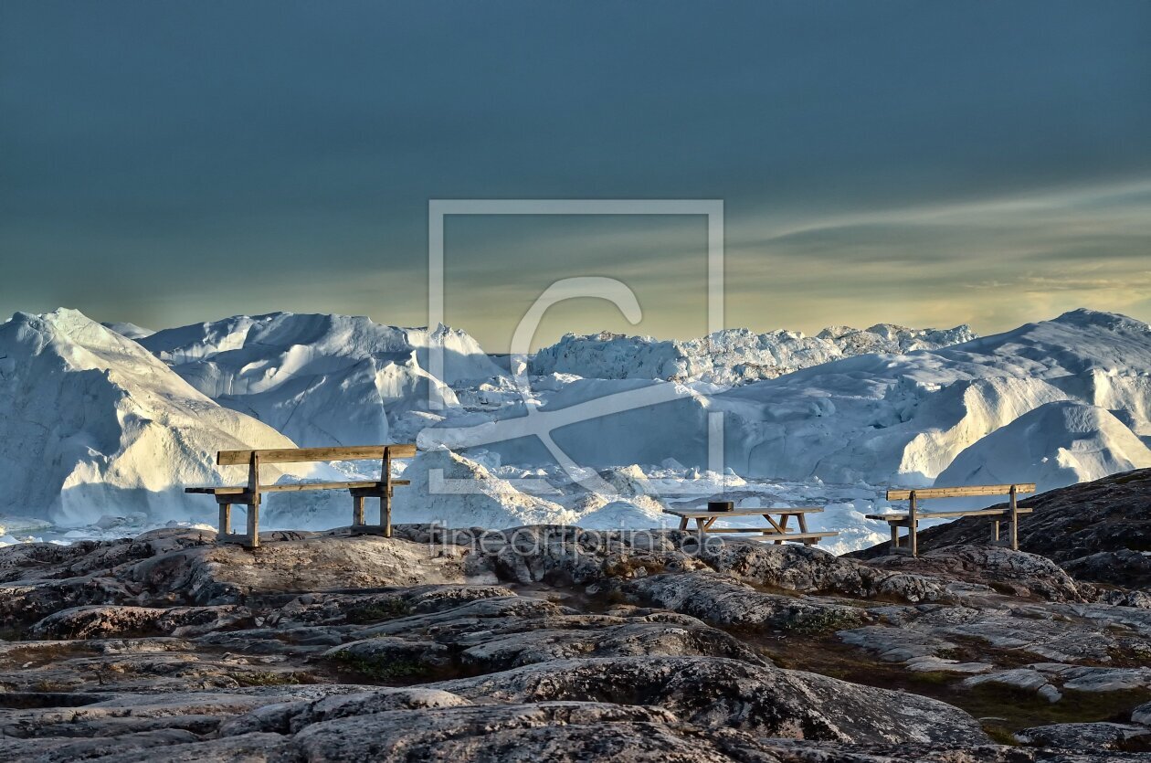 Bild-Nr.: 11932067  Gletscher Sermeq Kujalleq Illulissat Grönland erstellt von I. Heuer