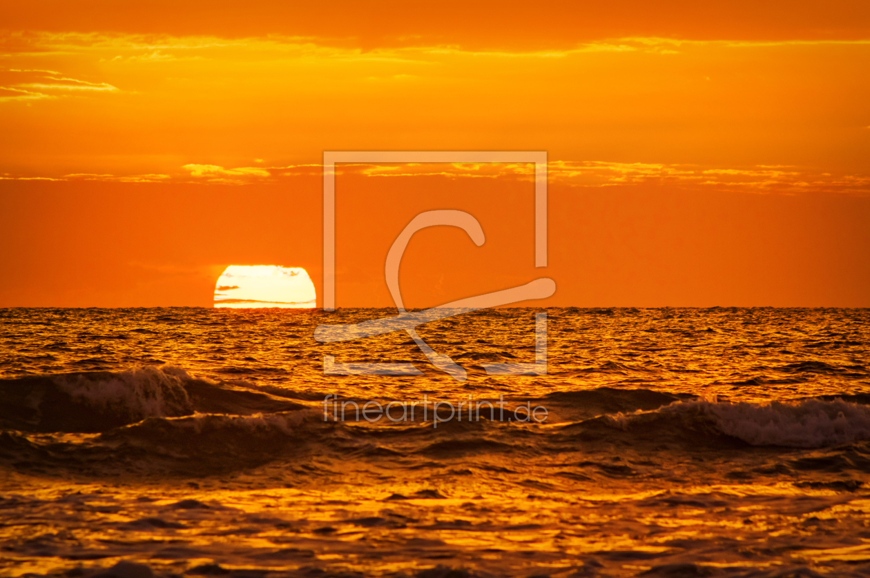 Bild-Nr.: 11933470 Sonnenuntergang Insel Texel erstellt von Angela  Dölling