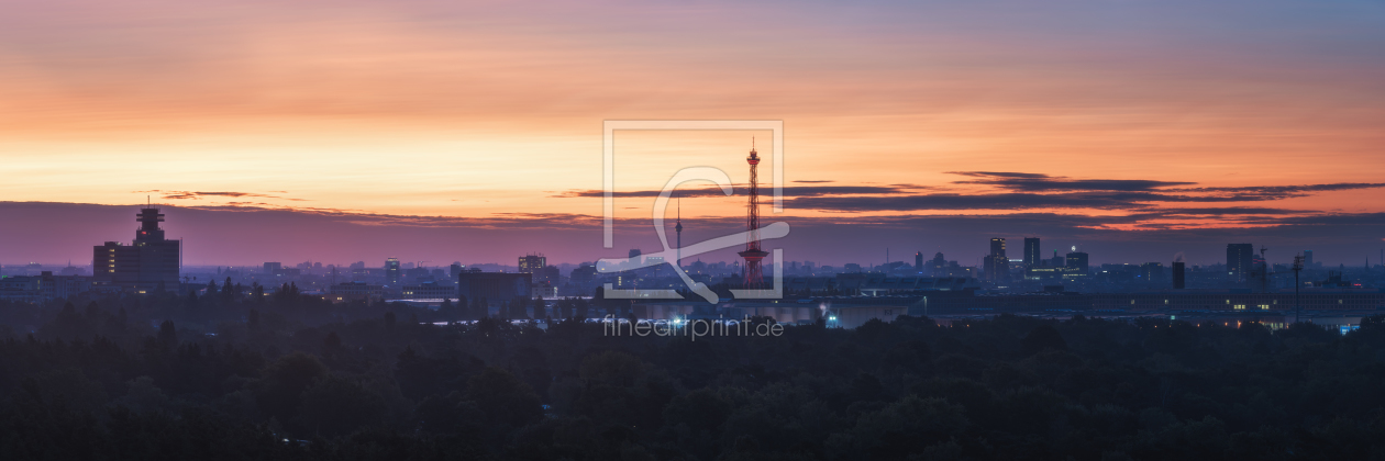 Bild-Nr.: 11934472 Berlin - Skyline Panorama vom Drachenberg erstellt von Jean Claude Castor